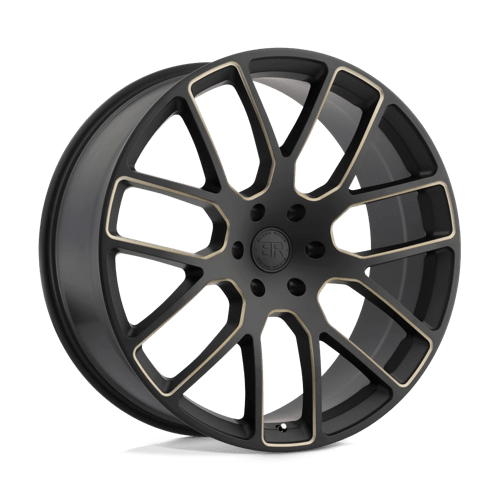 Black Rhino Hard Alloys KUNENE MATTE BLACK W/ DARK TINT MILLED SPOKES