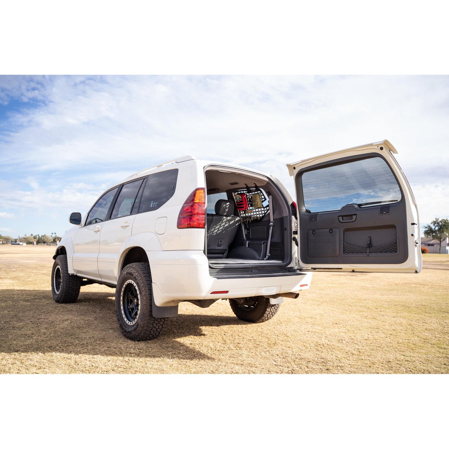 DV8 Off-Road 2003-2009 Lexus GX 470 | Rear Window Molle Storage Panels C3| MPGX-01