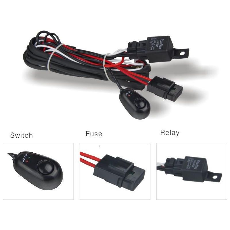 DV8 Off-Road Lighting Wiring Harnesses One Wiring Harness C3| WIRE HARNESS