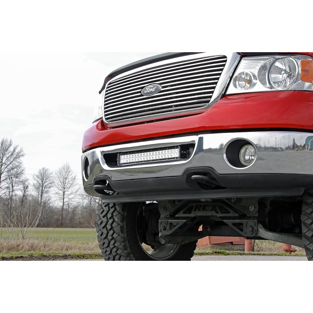 ROUGH COUNTRY LED Light Mount | Bumper | 20" | Ford F-150 2WD/4WD (2006-2008) | 70527