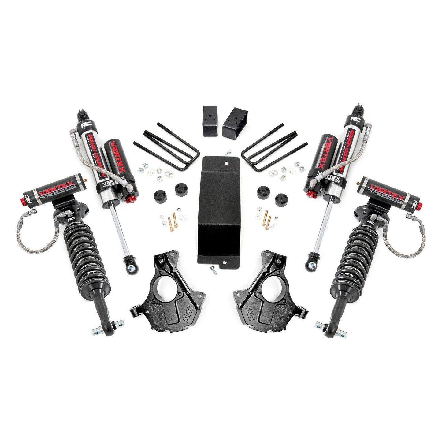 Rough Country Vertex Adjustable Shocks 3.5 Inch Lift Kit I 11950