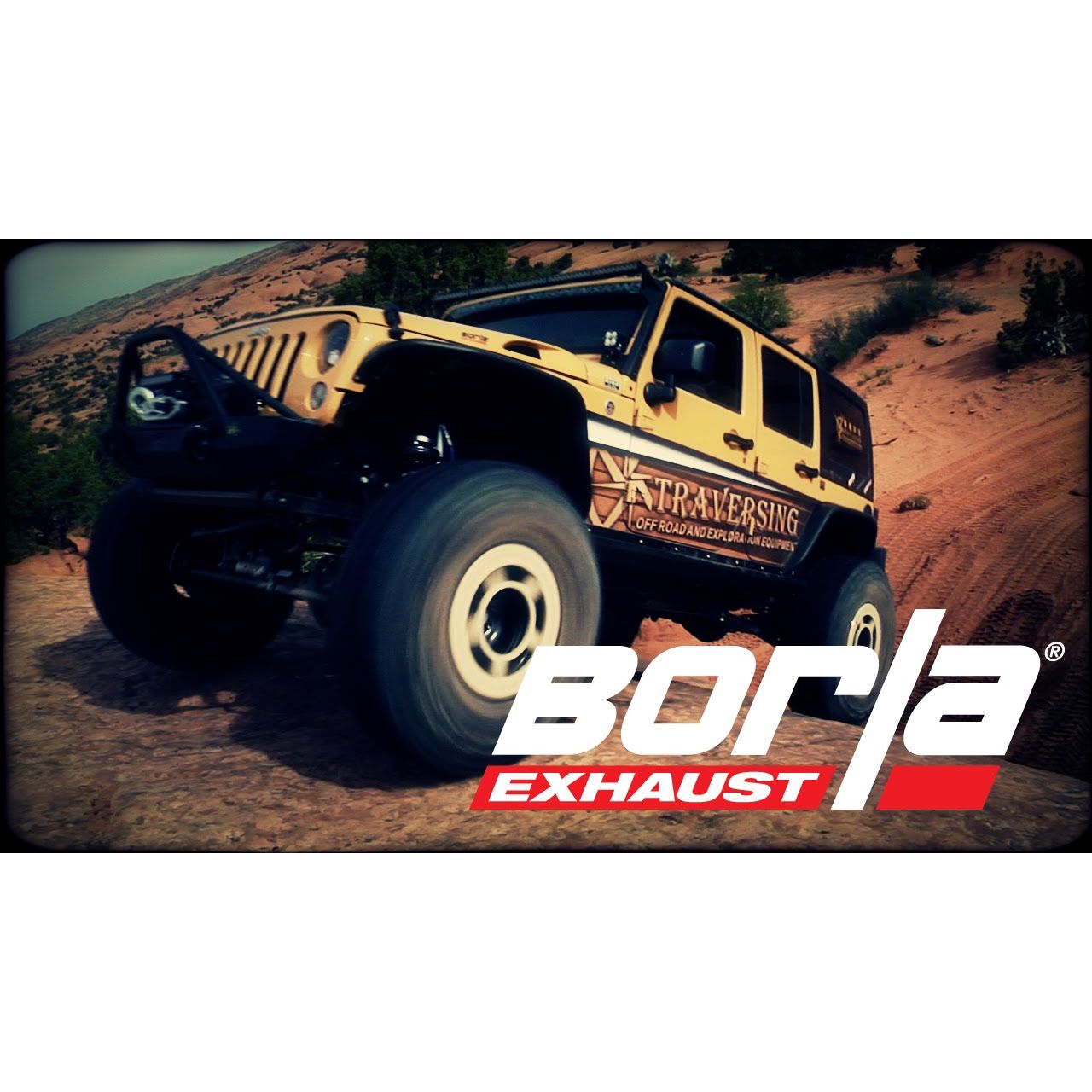 BORLA 2000-2006 Jeep Wrangler Cat-Back Exhaust System Touring Part # 14924