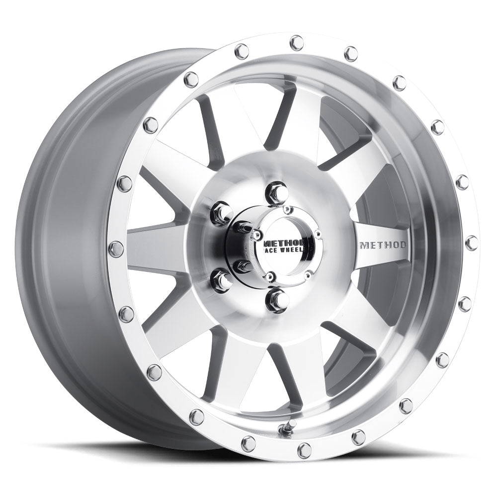 Method Wheels 301
The Standard Machined - Clear Coat
