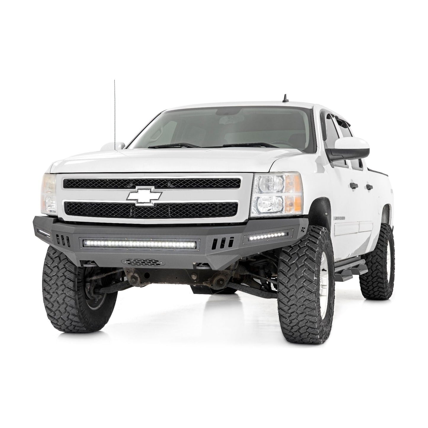 Rough Country With LED Lights Front High Clearance Bumper I 10911