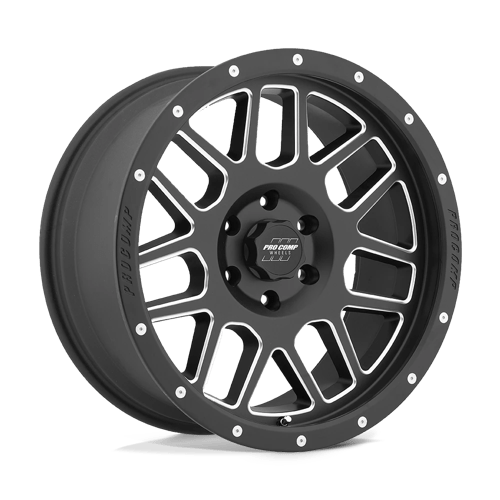 Pro Comp Alloys PA40 VERTIGO SATIN BLACK MILLED