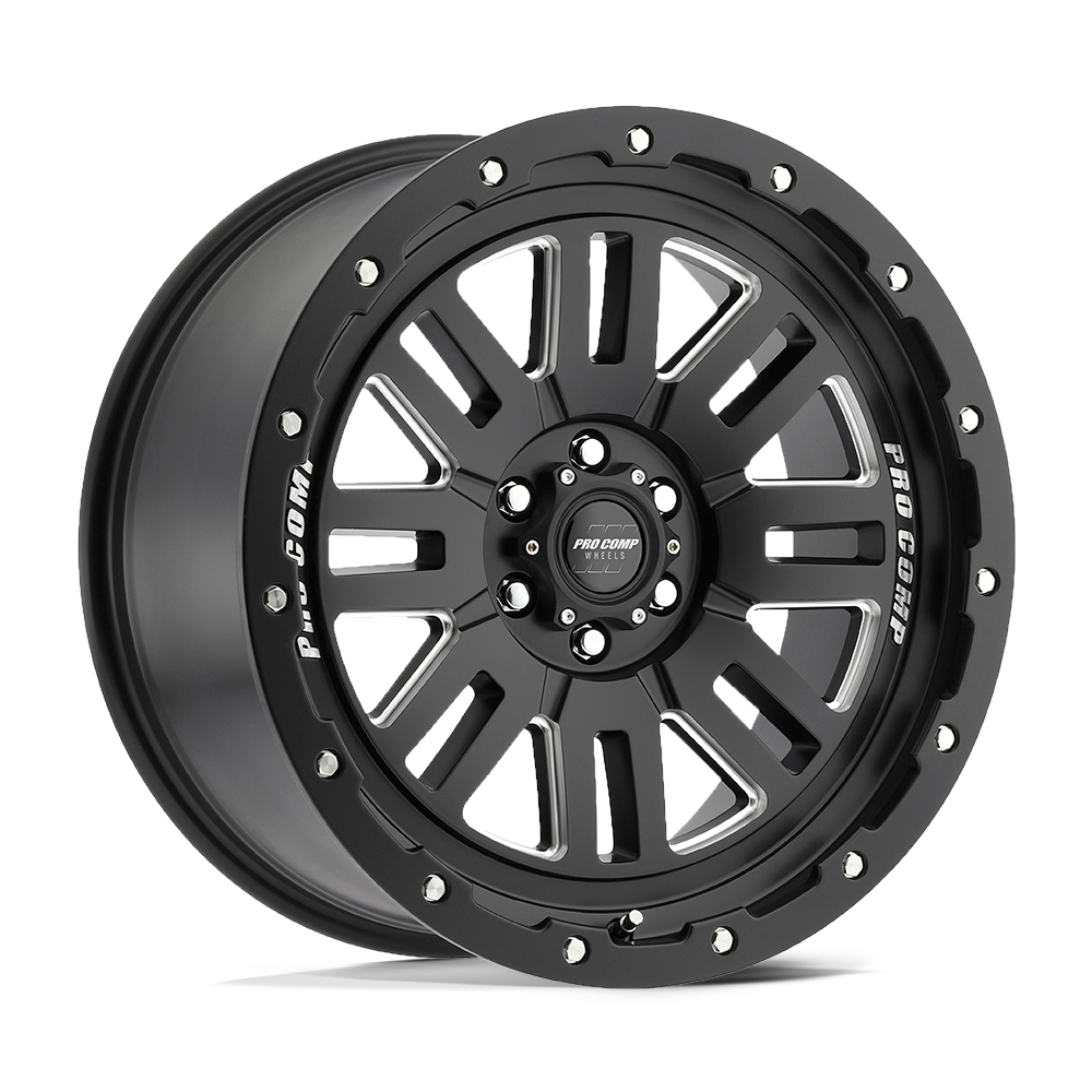 Pro Comp Alloys PA61 COGNOS SATIN BLACK MILLED