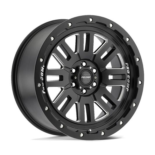 Pro Comp Alloys PA61 COGNOS SATIN BLACK MILLED