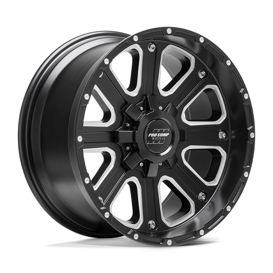 Pro Comp Alloys PA72 AXIS SATIN BLACK MILLED