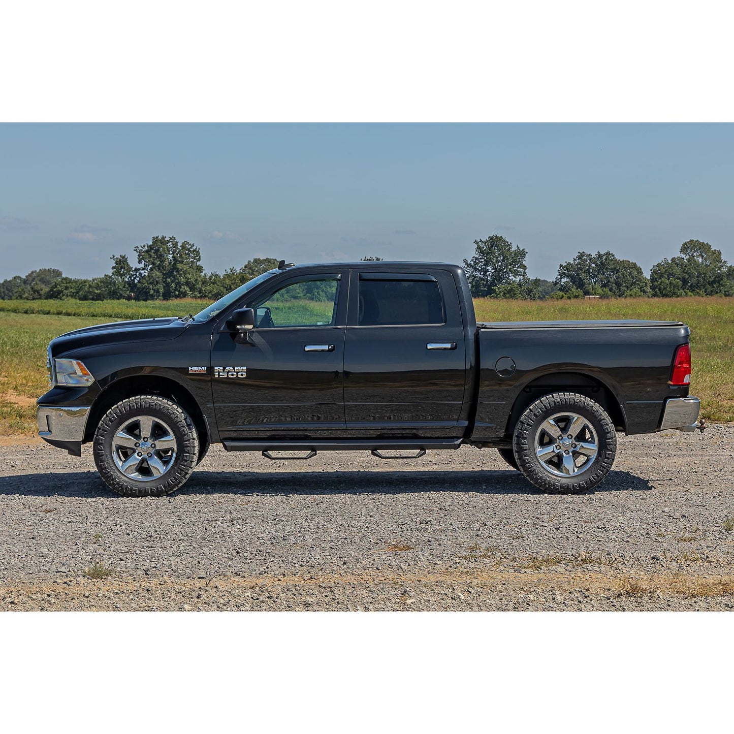 ROUGH COUNTRY Rear Wheel Well Liners | Ram 1500/2500/3500 2WD/4WD (2010-2025 & Classic) | 4609A