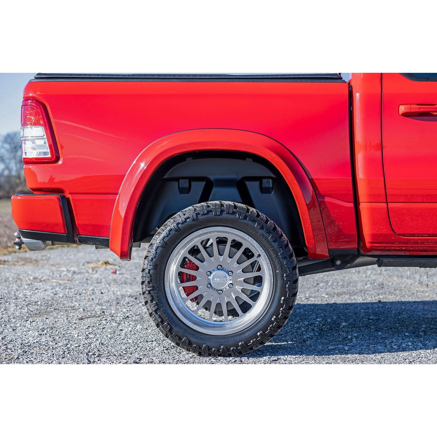 Rough Country Flat Black Fender Flares I S-D10914