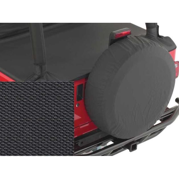 Rampage Tire Cover 33-35IN BLK DIAMOND CANVAS I RAM773535