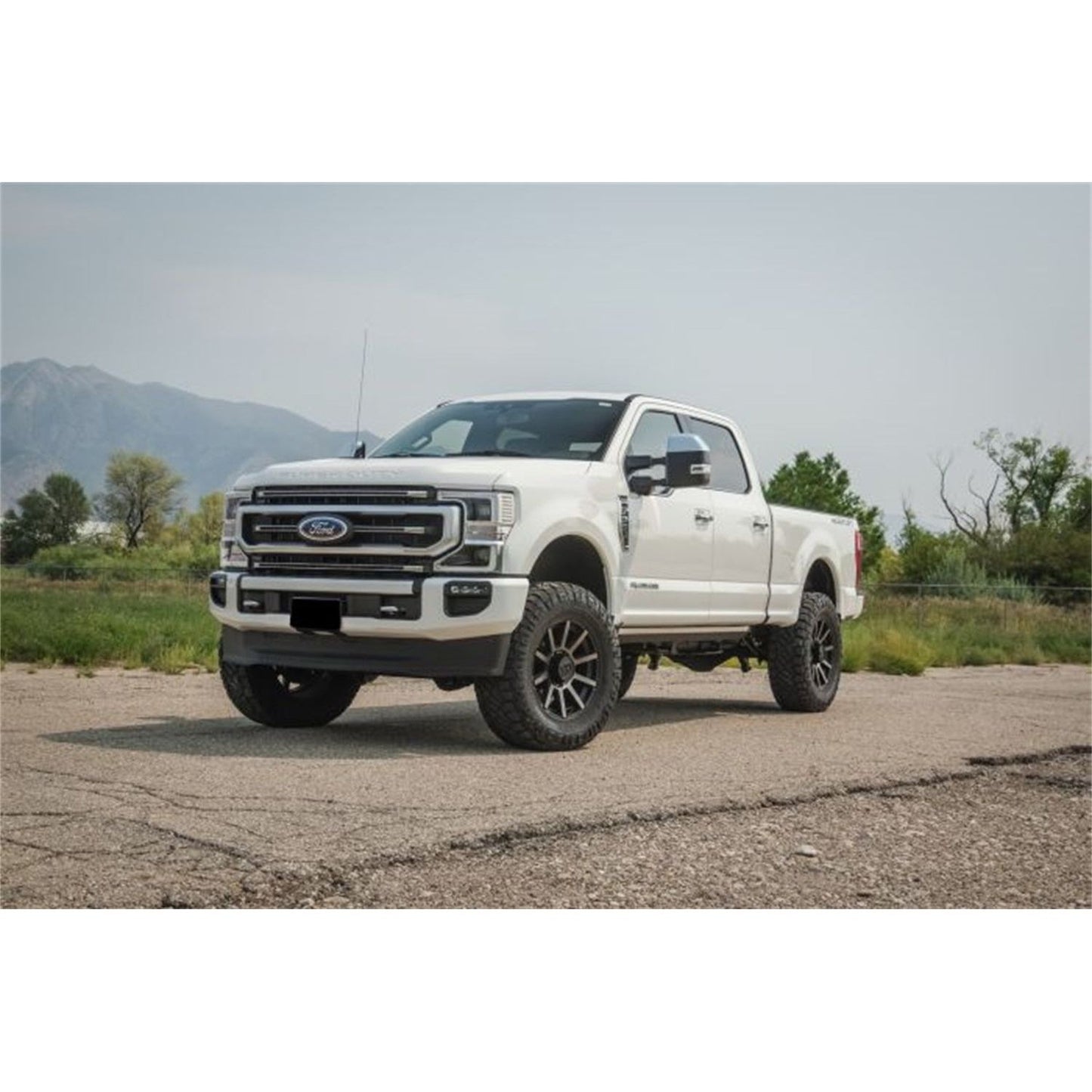 ReadyLIFT 4'' Coil Spring Lift Kit with Falcon 3.3 Front/Rear Shocks, Radius Arms, Dual Steering Stabilizer, and Front Track Bar Bracket (F250/F350 Diesel ) 43-27440