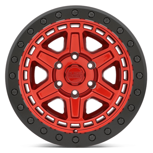 Black Rhino RENO CANDY RED W/ BLACK RING & BOLTS