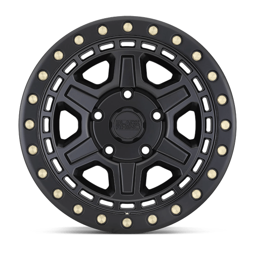 Black Rhino RENO MATTE BLACK W/ BRASS BOLTS