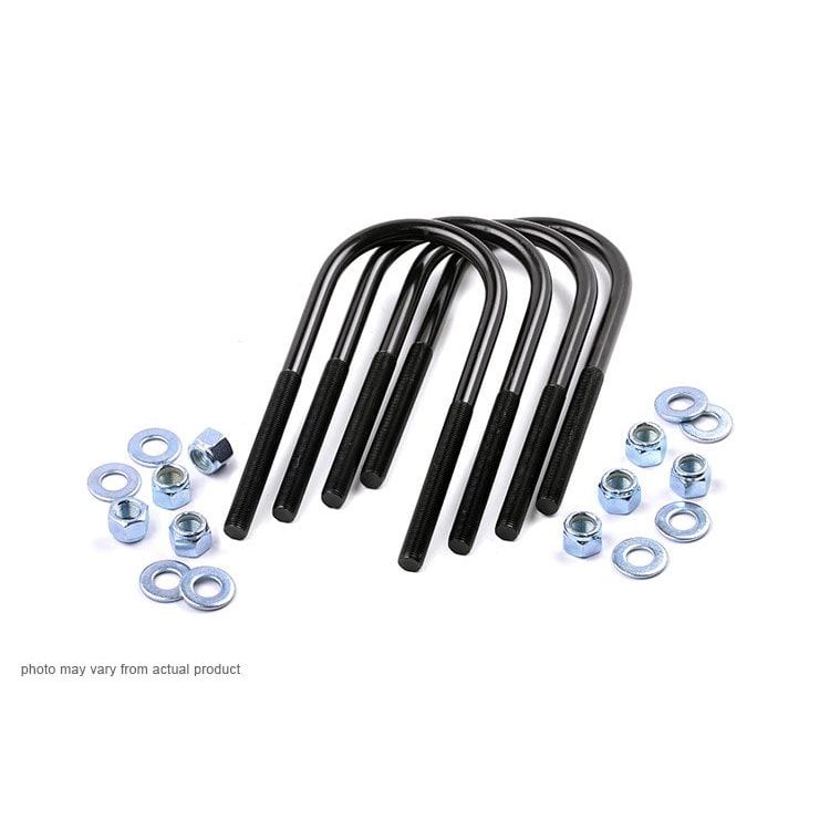 ROUGH COUNTRY Rear Leaf Spring U-Bolt Kit | Jeep Wrangler YJ 4WD (1987-1995) | 7621