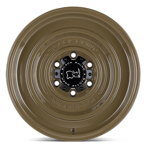 Black Rhino SOLID Gloss Alligator Green wheel showcasing a solid design with no exposed hardware.