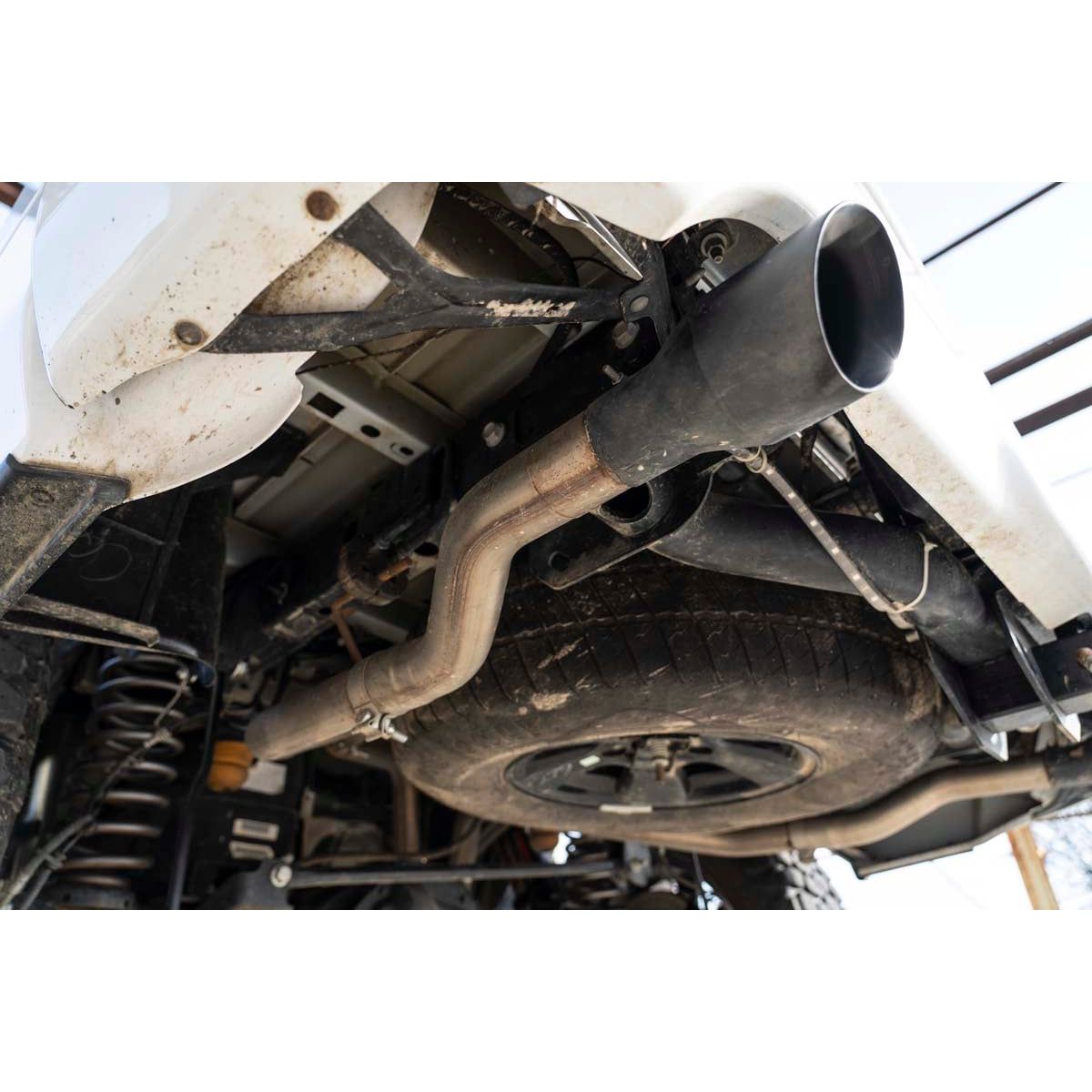ROUGH COUNTRY Performance Cat-Back Exhaust | Stainless | 4.7L/5.7L | Ram 1500 2WD/4WD (2009-2018 & Classic) | 96009