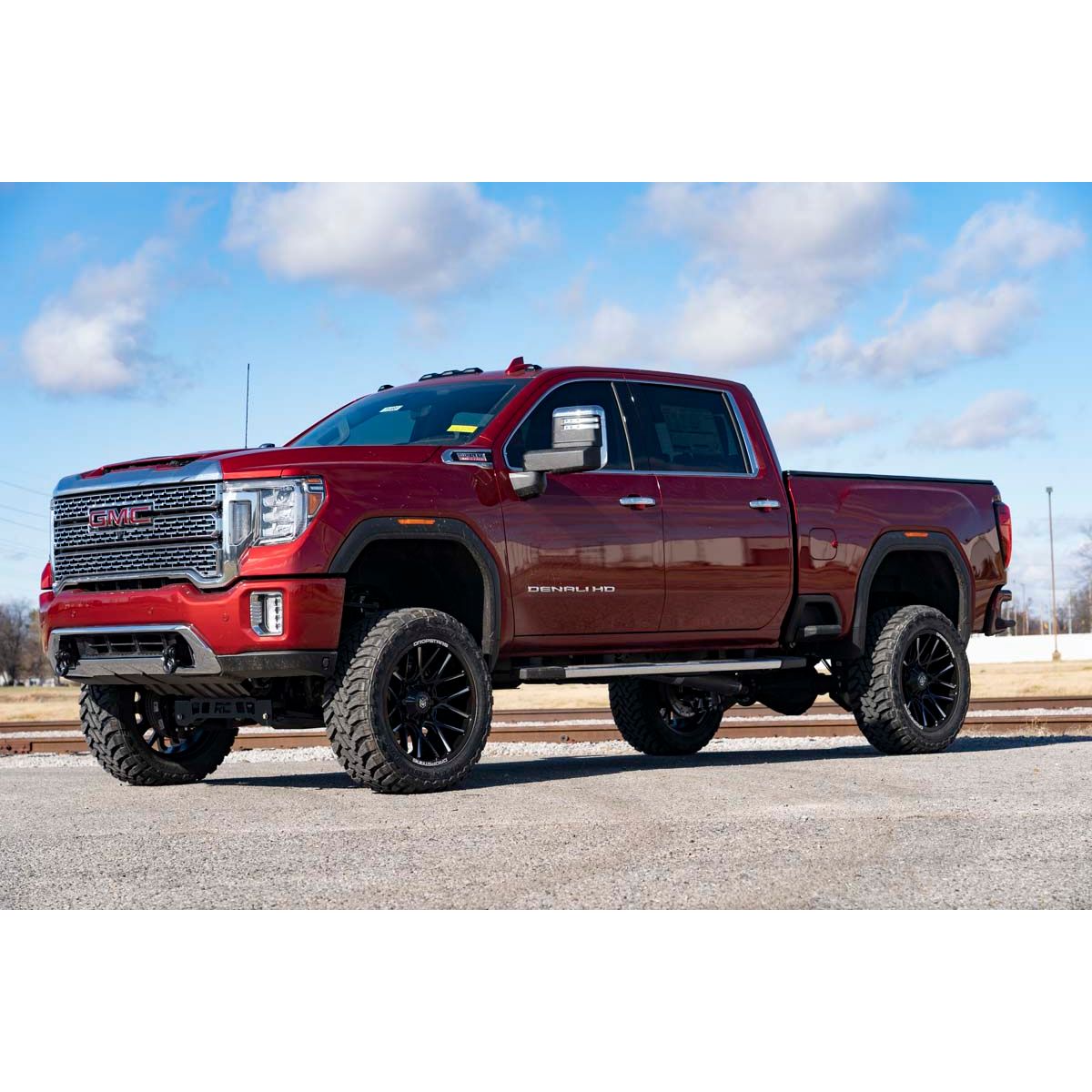 ROUGH COUNTRY Tow Hook Brackets | D-Ring Combo | GMC Sierra 2500 HD 2WD/4WD (2020-2025) | RS159
