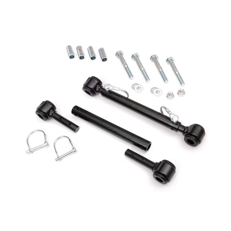ROUGH COUNTRY Quick Disconnect Sway Links | Rear | 4-6 Inch Lift | Jeep Wrangler TJ (97-06) | 1188
