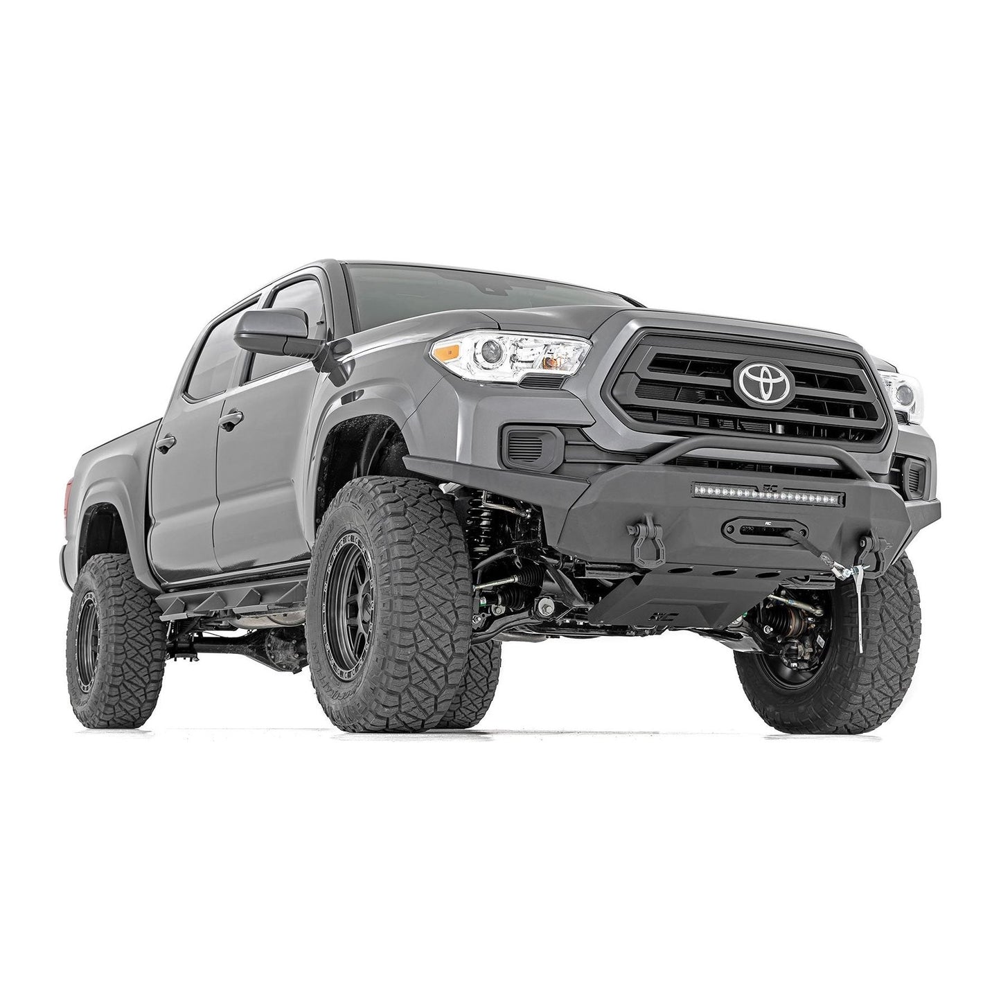 Rough Country M1 Struts w/M1 Rear Shocks 3.5 Inch Lift Kit I 74241RED