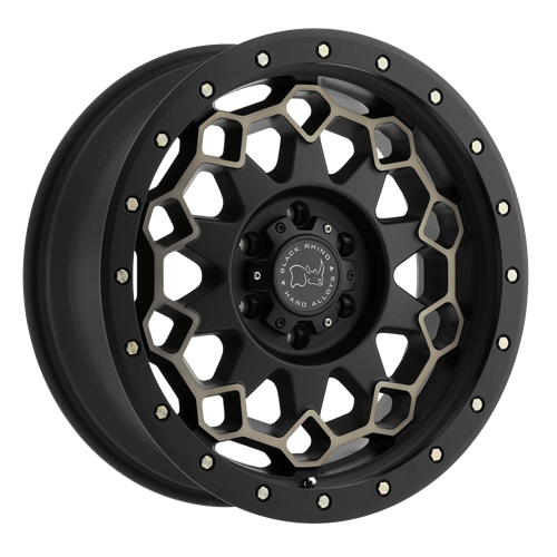 Black Rhino Hard Alloys DIAMANTE MATTE BLACK W/ MACHINED FACE & DARK MATTE TINT