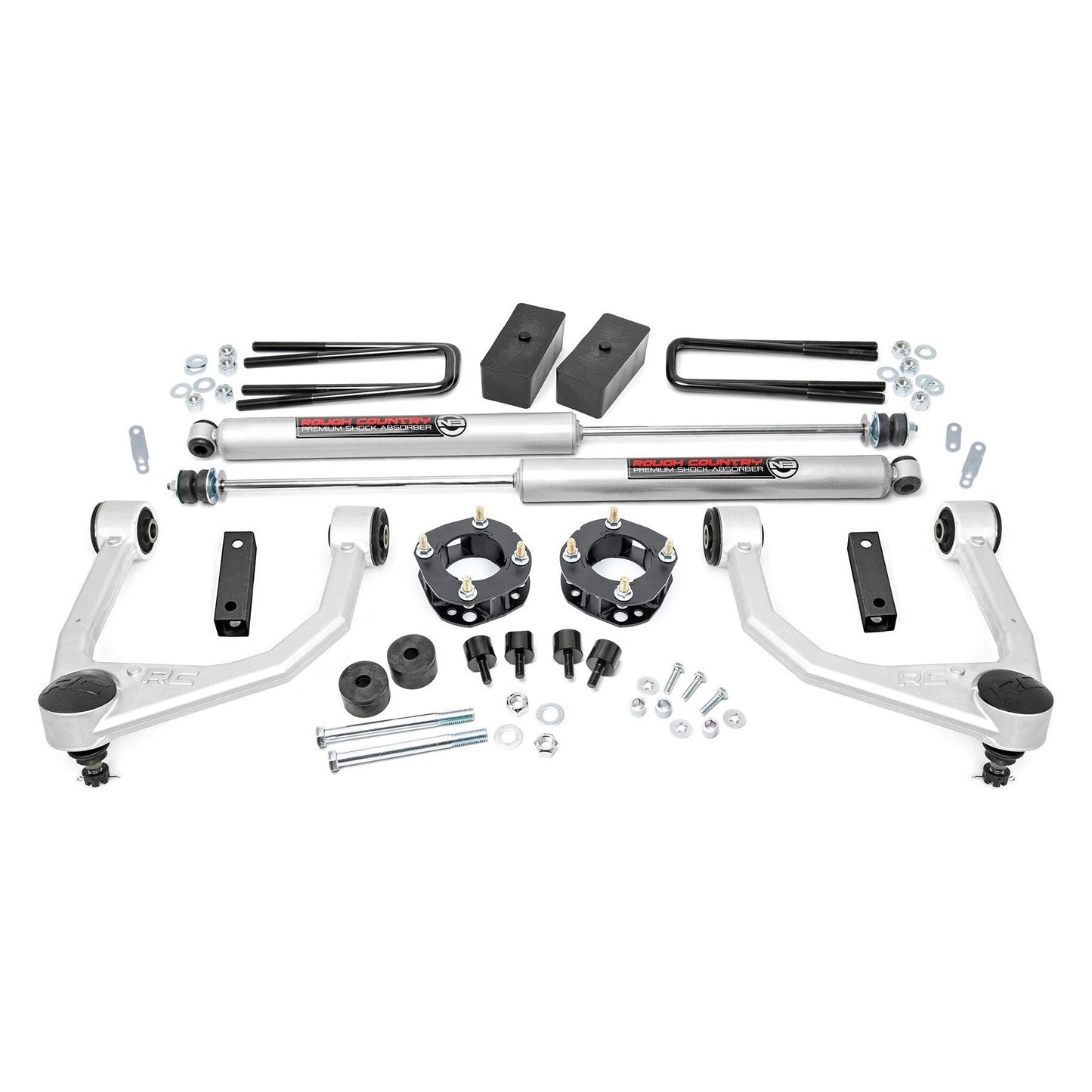 Rough Country N3 Shocks 3.5 Inch Lift Kit I 76830