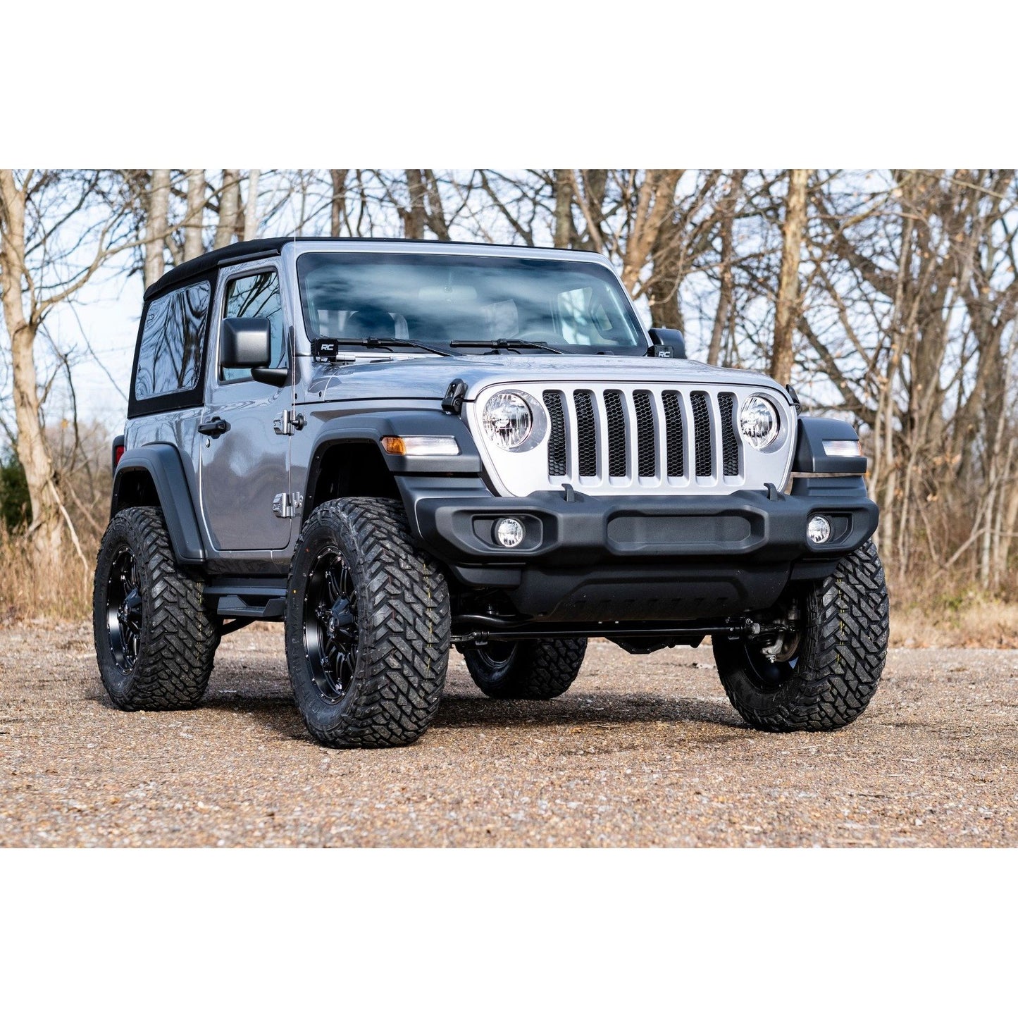 ROUGH COUNTRY 3.5 Inch Lift Kit | C/A Drop | FR D/S | Jeep Wrangler JL 4WD (2024-2025) | 94430