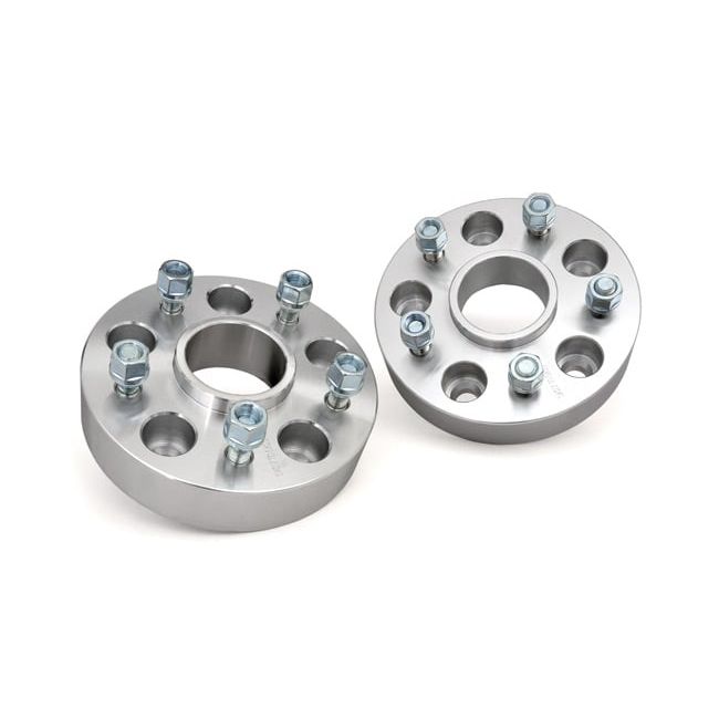 ROUGH COUNTRY 1.5 Inch Wheel Spacers | 5x5 | Jeep Wrangler JK/Wrangler Unlimited (07-18) | 1091