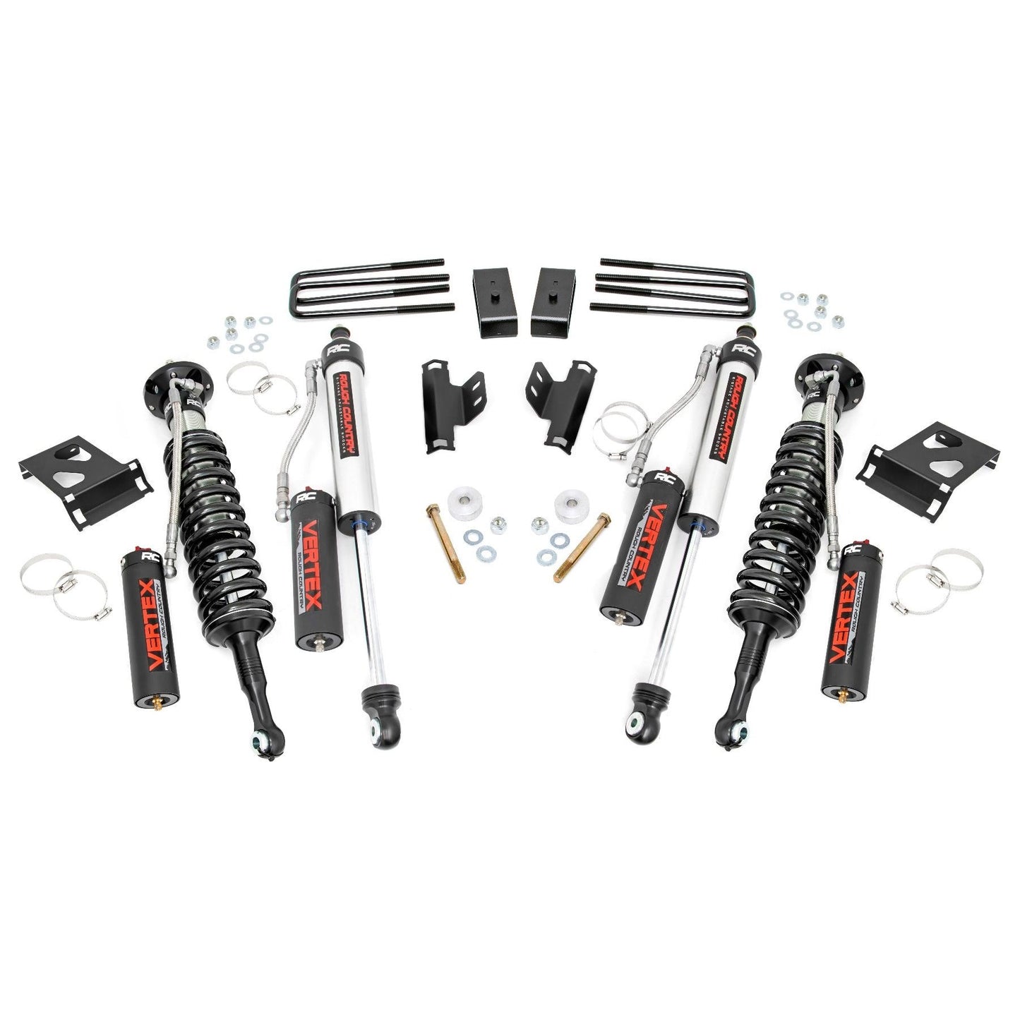 Rough Country Vertex Coilovers w/Vertex Shocks 3 Inch Lift Kit I 74550