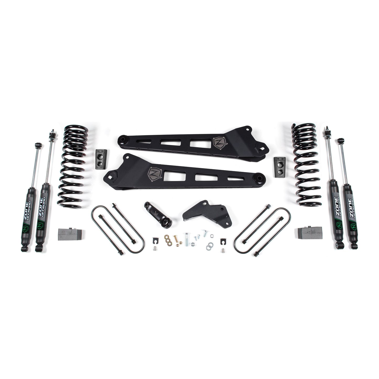 Zone Offroad 4 Inch Lift Kit W/ Radius Arm Gas I ZOND65F