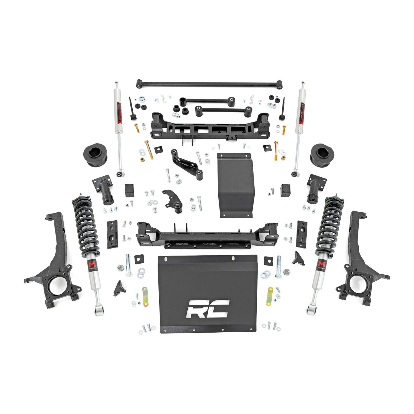 Rough Country M1 Struts w/M1 Rear Shocks 4.5 Inch Lift Kit I 73940