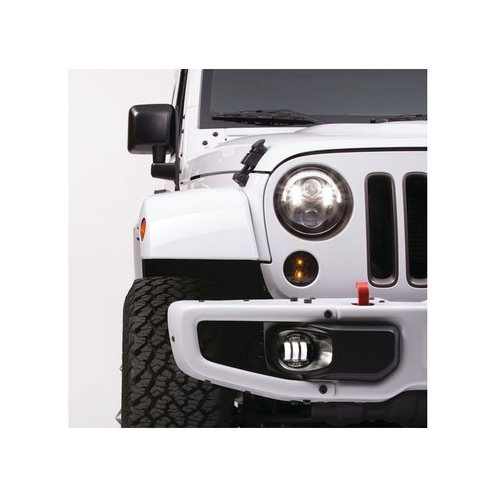 JW Speaker 4" Round LED Jeep Fog Lights - Model 6145 J2 Series for 2018-C JL Sport 558071