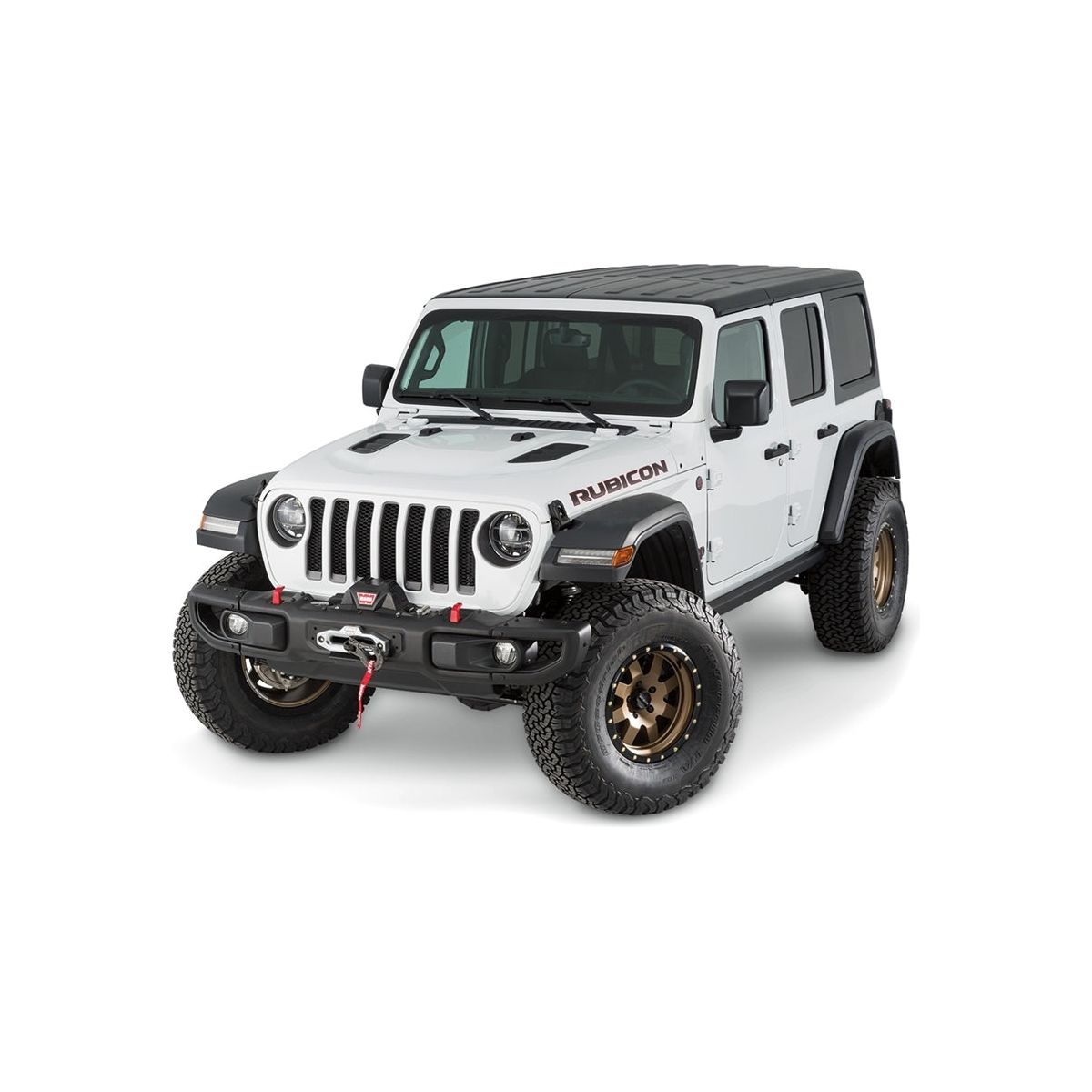 Warn OE Rubicon Winch Mount for 2018-C JL - Gladiator JT 101255
