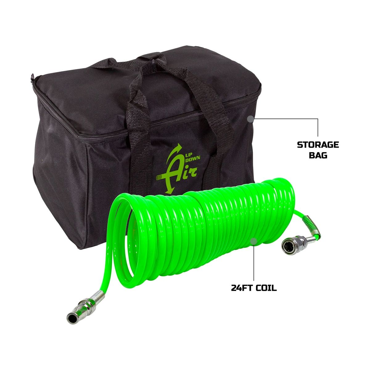 Up Down Air Compressor System 5.6 CFM with Storage Bag, Hose & Attachments  (Universal) 12099917