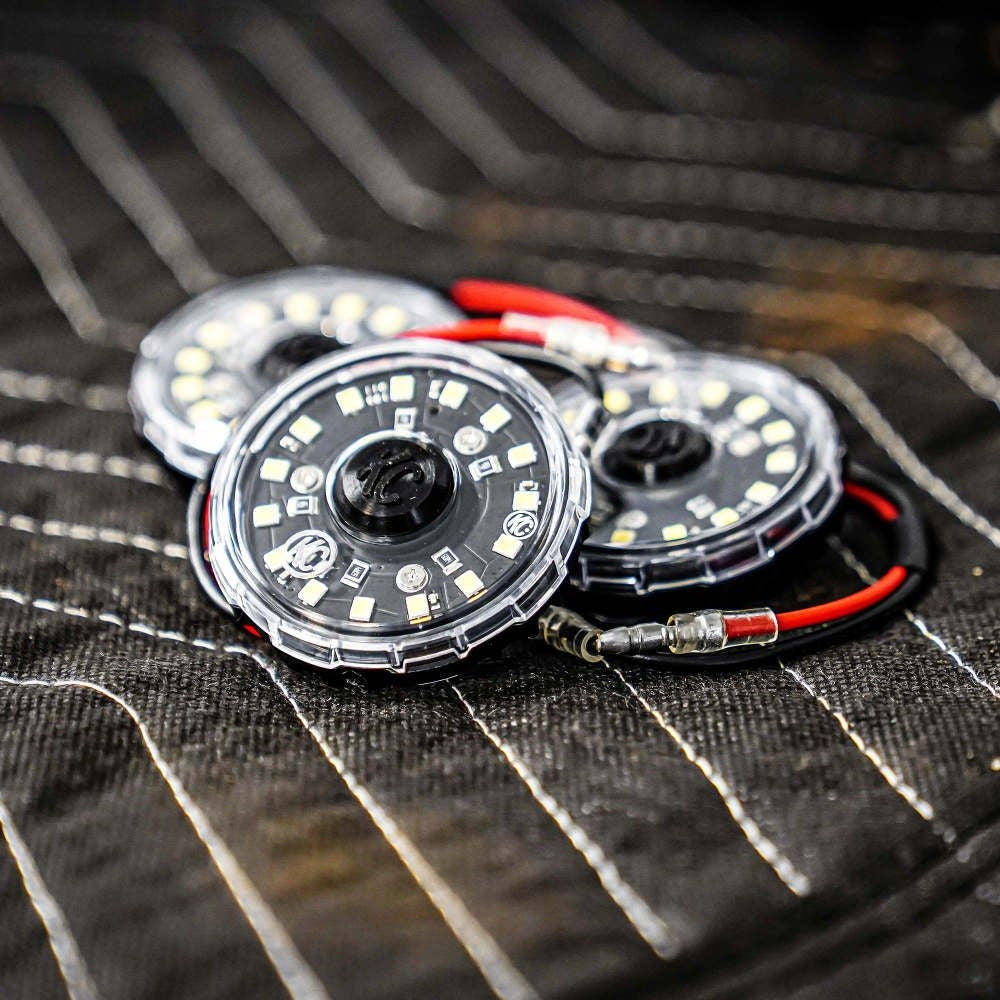 KC HiLites Cyclone V2 LED Single Light - Clear Lens - 5W Flood Beam 1358