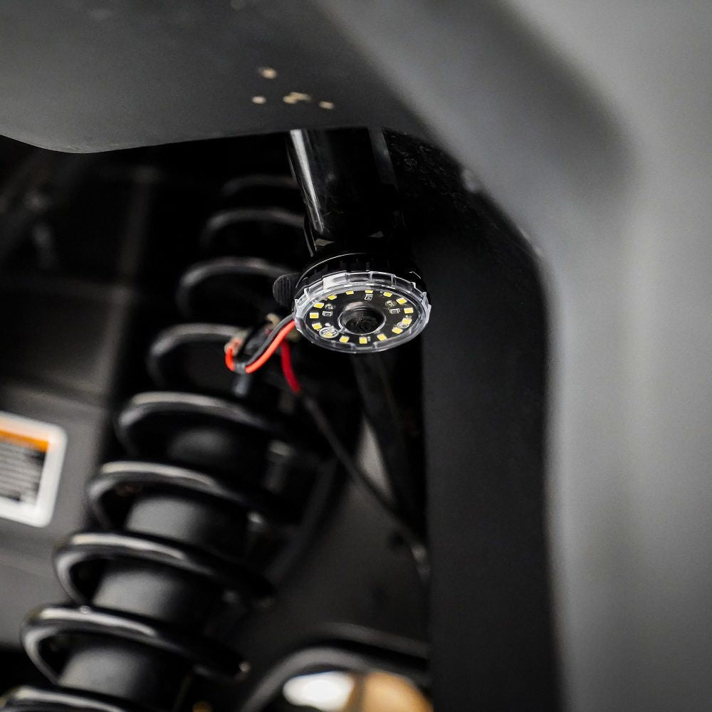 KC HiLites Cyclone V2 LED Single Light - Clear Lens - 5W Flood Beam 1358