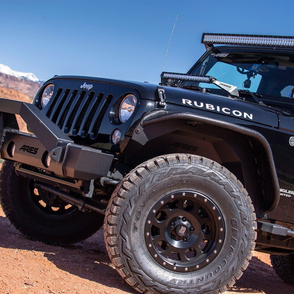 Aries Automotive Front Inner Fender Liners for 2009-2018 JK