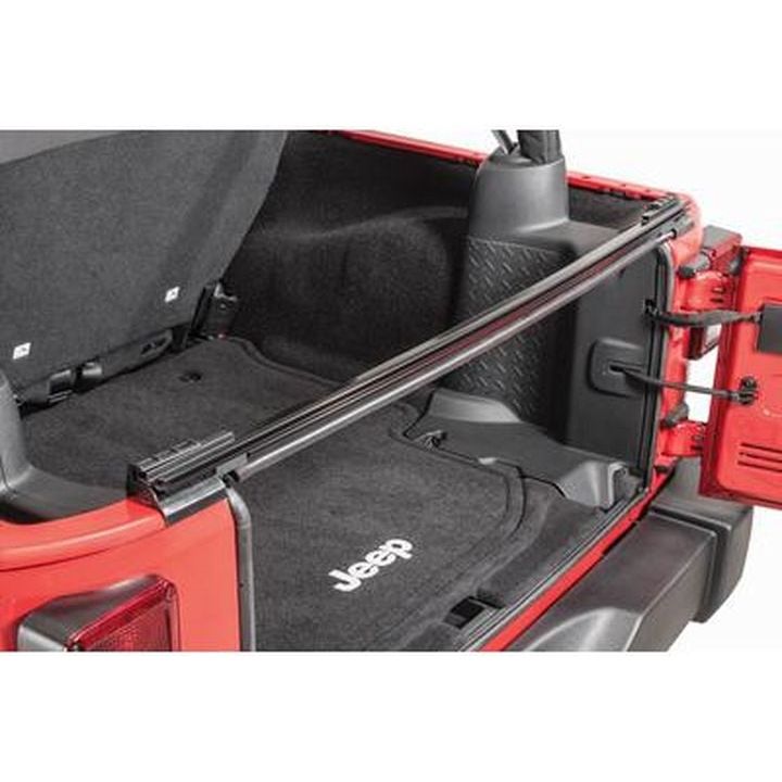 MasterTop Factory Style Door Surrounds with Tailgate Bar for 2007-2018 JK 4 Door Models 15420401