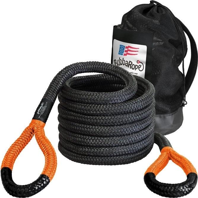 Bubba Rope Towing Rope Kinetic Vehicle Recovery Rope Bubba 1.25X20' (176720BLG)