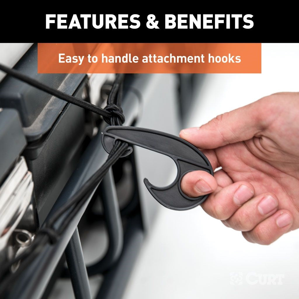 CURT 44 x 38 Elastic Cargo Net for Roof Basket 18200