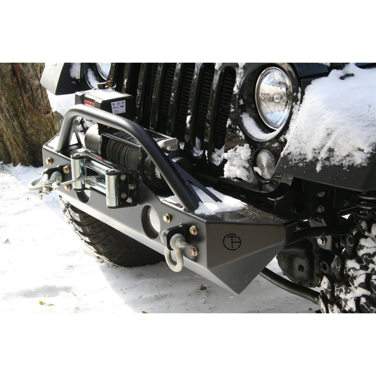 Trail Head Custom Front Stubby Bumper for 2007-2018 JK 199JK