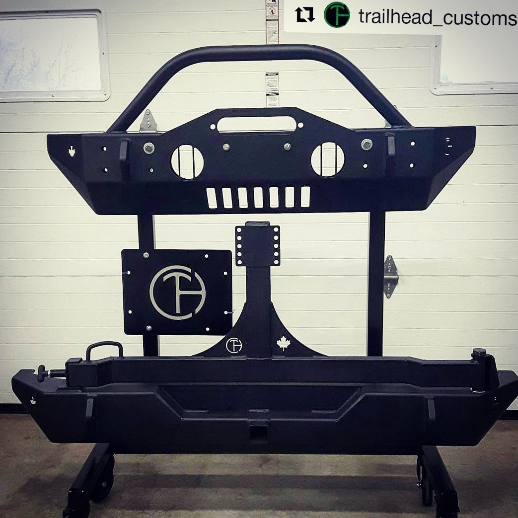 Trail Head Custom Front Stubby Bumper for 2007-2018 JK 199JK