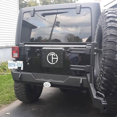 Trail Head Custom Rear Bumper for 2007-2018 JK