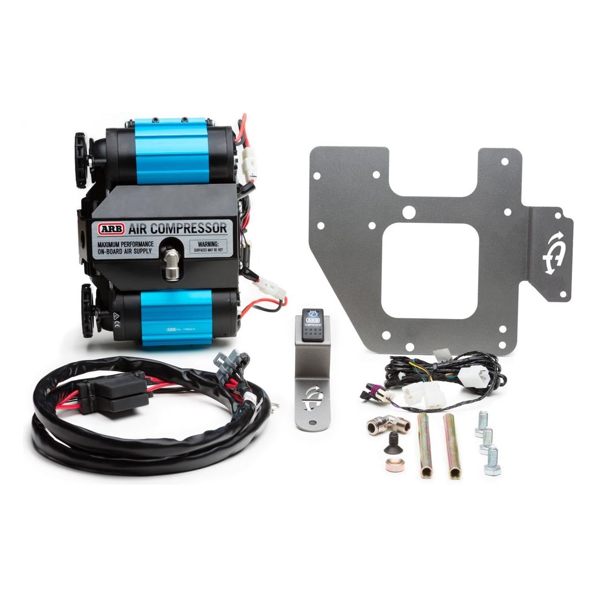 Up Down Air ARB Engine Mount Install Bracket Kit for 2007-2018 JK