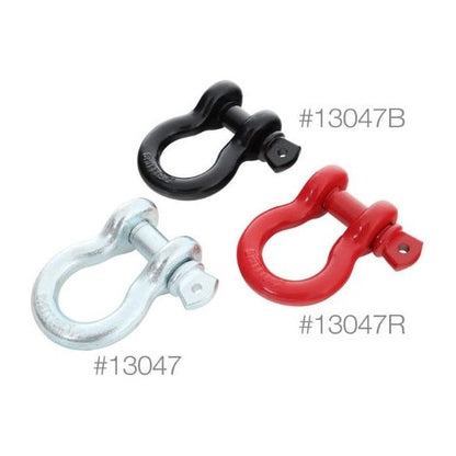 Smittybilt 3-4" D-ring Shackle with Isolators (Select Color)