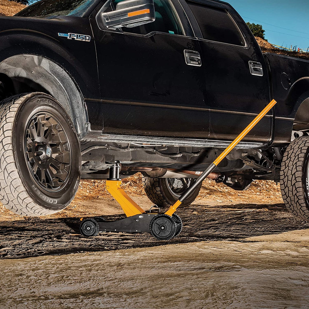 CAT 3 Ton Big Wheel Off Road Hybrid Jack 240330