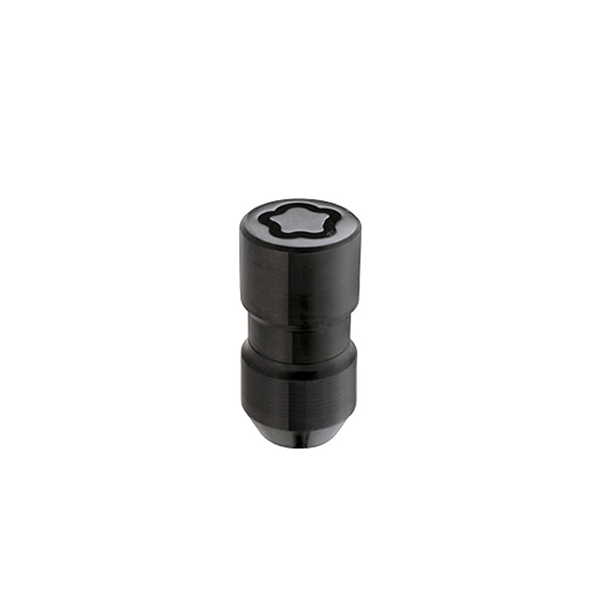 McGard Black Cone Seat Wheel Lock Set (M14 x 1.5 Thread Size) - Set of 5 Locks and 1 Key 24516