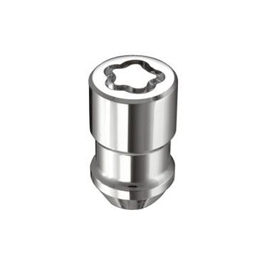 McGard Chrome Cone Seat Wheel Locks (1-2" - 20 Thread Size) - Set of 5 Locks 24538