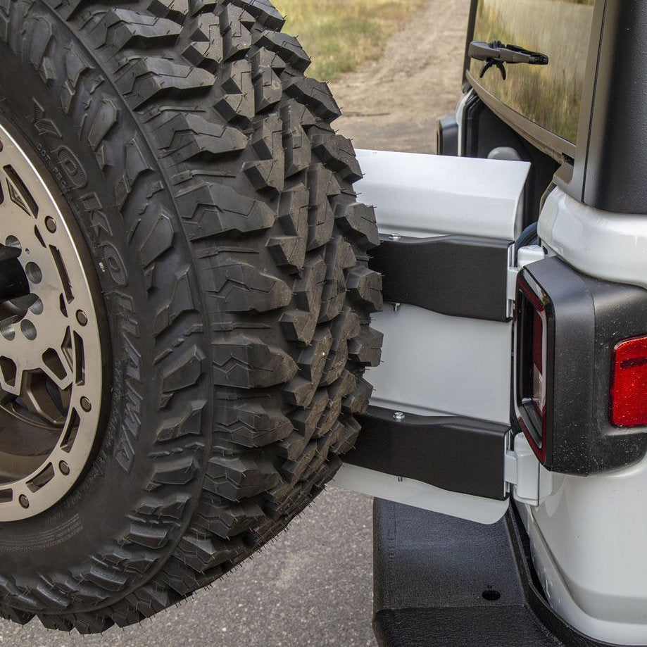 Aries Automotive Heavy Duty Spare Tire Carrier for 18-C Jeep Wrangler JL 2563001