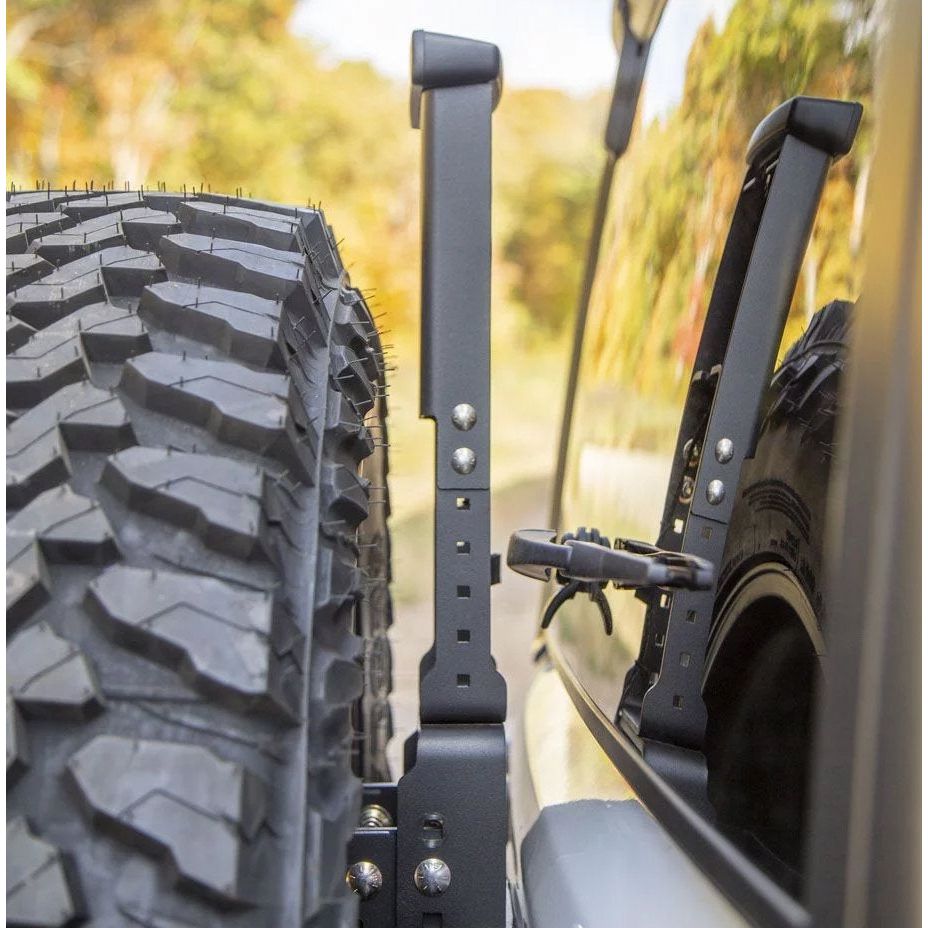 Aries Automotive Heavy Duty Spare Tire Carrier for 18-C Jeep Wrangler JL 2563001